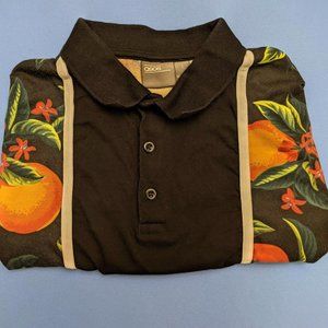 ASOS | Color Block Fruit Pattern Polo | S